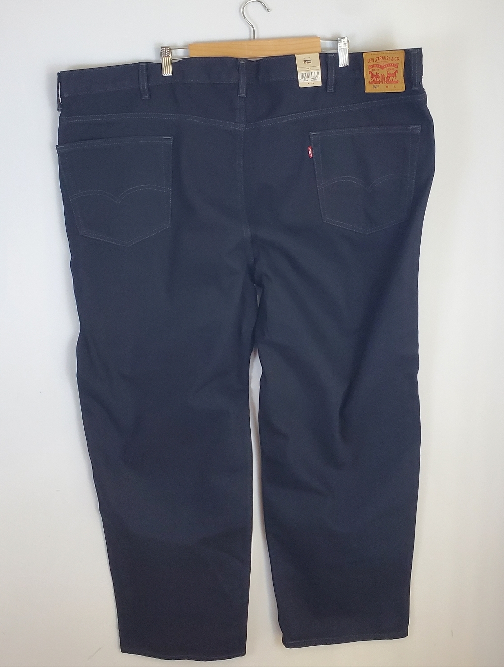 Levi's 550 Men's Black Relaxed Fit Jeans Size 54x32 100% Cotton NWT - Picture 3 of 16